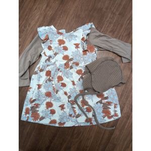 Kate Quinn dress and hat bundle NWT 12-18 months